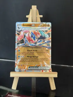Pokemon TCG Greninja EX Twilight Masquerade 106/167 NM - Image 1