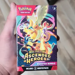 Pokemon TCG Mega Evolution—Ascended Heroes Booster Bundle Box (6 Packs) - Image 1