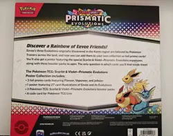 Pokemon TCG Scarlet & Violet Prismatic Evolutions Poster Collection (Lot of 2) - Image 2