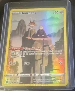The Pokemon Company Pokemon TCG Hoothoot Trainer Gallery Holo TG12/TG30 Eng 2022 - Image 1