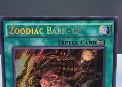 Yugioh Collector's Zoodiac Barrage MP17-EN212 Secret MISPRINT +BONUS HOLO - Image 3