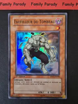 Faufilleur du Tombeau DP07-FR008 Carte Super Rare YuGiOh! 1ere Edition Francais - Image 1