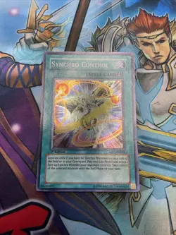 Yugioh! Synchro Control ABPF-EN062 Super Rare 1st Edition VLP - Image 1
