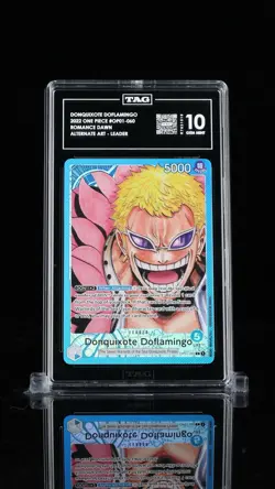 Rank #2 TAG 10 Romance Dawn Donquixote Doflamingo Alt Art Leader OP01-060 - Image 1