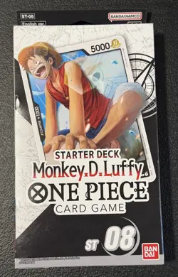 One Piece Card Game English Starter Deck 8 ST-08 Monkey.D.Luffy - Image 1
