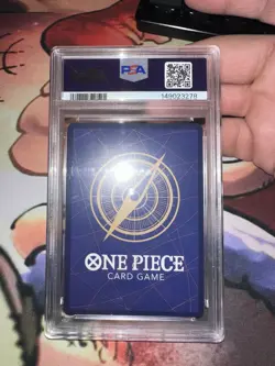 2025 ONE PIECE OP13-058 MONKEY D. LUFFY TREASURE RARE PSA 10 GEM MINT - Image 2