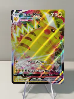 POKEMON FR Card - Pikachu VMax Promo SWSH286 - Image 1