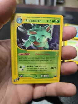 Lot Of 8 Skyridge E Reader Pokemon Cards Lapras Igglybuff Nidoqueen - Image 4