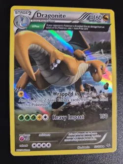 Pokemon Dragonite 52/108 Roaring Skies Holo Rare Stage 2 Δ Plus 160 HP Card. MP - Image 1
