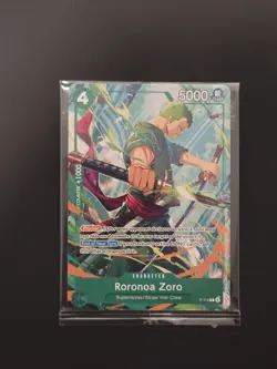 Roronoa Zoro P-114 Convention One Piece Promo Card (Sealed) English - Image 1