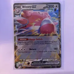 Pokemon TCG Blissey EX Holo Card 134/167SV06: Twilight Masquerade Double Rare - Image 4