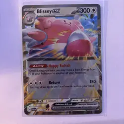Pokemon TCG Blissey EX Holo Card 134/167SV06: Twilight Masquerade Double Rare - Image 5