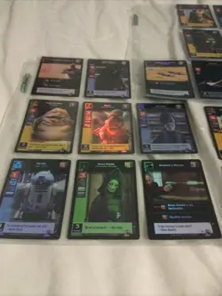 Lot Of 21 Young Jedi CCG FOIL Cards Very Rare FOIL Darth Sidious F11 Included - Image 2