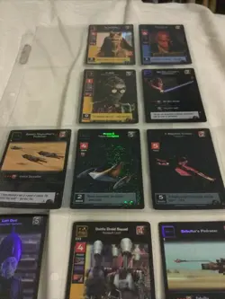 Lot Of 21 Young Jedi CCG FOIL Cards Very Rare FOIL Darth Sidious F11 Included - Image 3