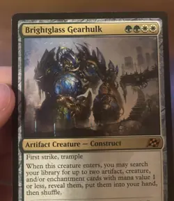 Magic The Gathering Brightglass Gearhulk Aetherdrift Regular Card - Image 4