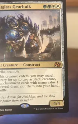 Magic The Gathering Brightglass Gearhulk Aetherdrift Regular Card - Image 5