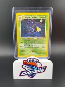 Light Ledian 24/105 - RARE - Neo Destiny - VINTAGE WOTC POKEMON CARD - MP - Image 1