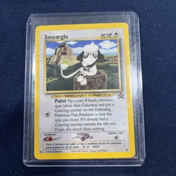 SMEARGLE 32 WOTC Black Star Promo Pokemon Card Near Mint 1995-2001 - Image 1