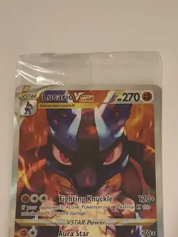 Lucario VSTAR SWSH291 Promo,Holo Pokemon SWSH: Sword & Shield Promo Cards Sealed - Image 2