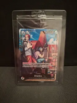 Sealed Shanks (2025 PSA Magazine Promo) OP09-001 One Piece Promotion Cards Foil - Image 1
