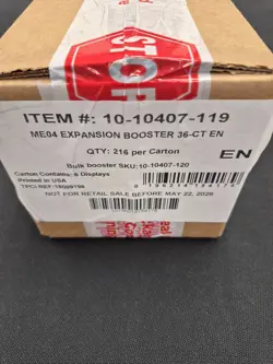 Pokemon Card Game Chaos Rising Booster Box Case Of 6 - Image 1