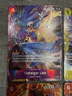 One Piece Illustration Box Vol 5 And 6 Promo Cards Ace Sabo Law Rosinante CCG NM - Image 4