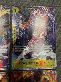 One Piece Illustration Box Vol 5 And 6 Promo Cards Ace Sabo Law Rosinante CCG NM - Image 5
