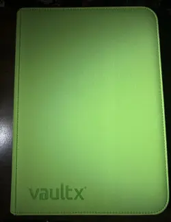 Vault X Scarlet & Violet 7, 9 Card Zipper Binder - Image 1