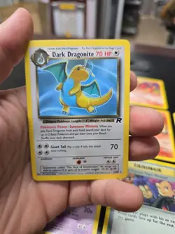 Lot Of 10 Vintage Wotc Team Rocket Pokemon Cards Dragonite Hypno Jolteon - Image 2
