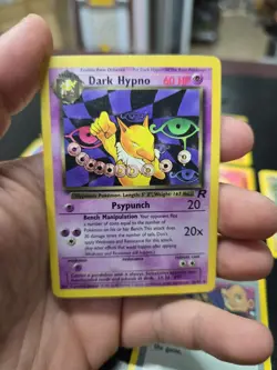 Lot Of 10 Vintage Wotc Team Rocket Pokemon Cards Dragonite Hypno Jolteon - Image 4