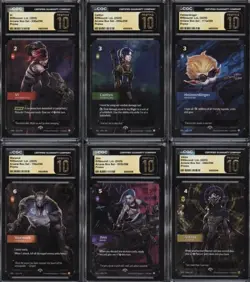 2025 Riftbound Arcane Box Set CGC 10 Pristine Complete 6 Card Set (Lot of 6) - Image 1