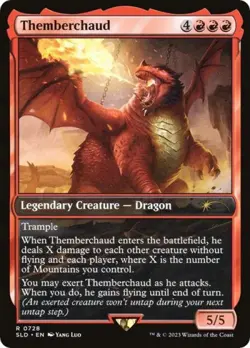 Themberchaud -Foil Light Play MTG Secret Lair - Image 1