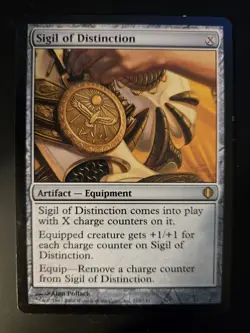 Sigil of Distinction NM Shards of Alara MTG FREE SHIPPING - Image 1