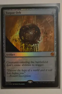 Torpor Orb Outlaws of Thunder Junction: the Big Score Foil - Image 1