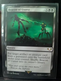 Beacon of Unrest 194 40K MTG SealedinSleeve - Image 1