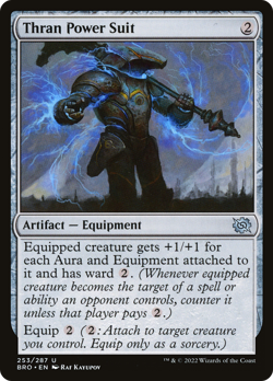 x4 Thran Power Suit BRO MTG 253/287 UNCOMMON M/NM 4x - Image 1