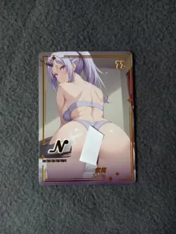 WAIFU Genki Parade 72 N Rare card. Sexy Anime Goddess Story 18+ SHION - Image 1