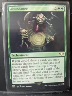 Abundance 210 40K MTG SealedinSleeve - Image 1