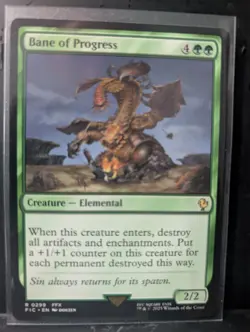 Bane of Progress 299 FFX MTG SealedinSleeve - Image 1
