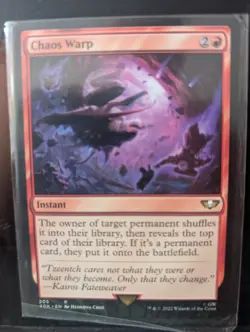 Chaos Warp 205 40K MTG SealedinSleeve - Image 1