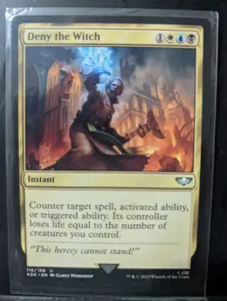 Deny the Witch 116 40K SealedinSleeve - Image 1