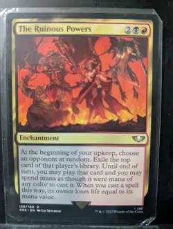 The Ruinous Powers 139 40K MTG SealedinSleeve - Image 1