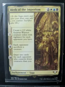 Birth of the Imperium 107 40K MTG SealedinSleeve - Image 1