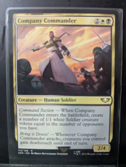 Company Commander 168 40K SealedinSleeve - Image 1