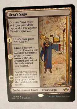 Urza's Saga Magic The Gathering MTG Modern Horizons 2 Regular - Image 1