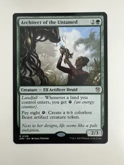 Architect of the Untamed MTG Magic the Gathering Card NM Near Mint DRC - Image 1
