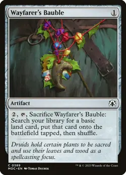MTG Wayfarer's Bauble ** March of the Machine Commander ** English (NM) - Image 1