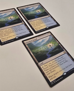 Flooded Strand x3 KTK Khans of Tarkir MTG Fetch Land Lot NM - Image 4