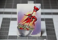 Salsarang, Altered Satirical Fan Art MTG boomerang - Image 2