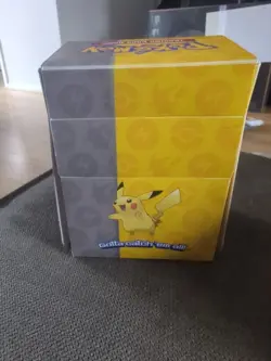 Pokemon TCG Ultra Pro 2015 Pikachu Deck Box - Opened But Never Used - Image 3